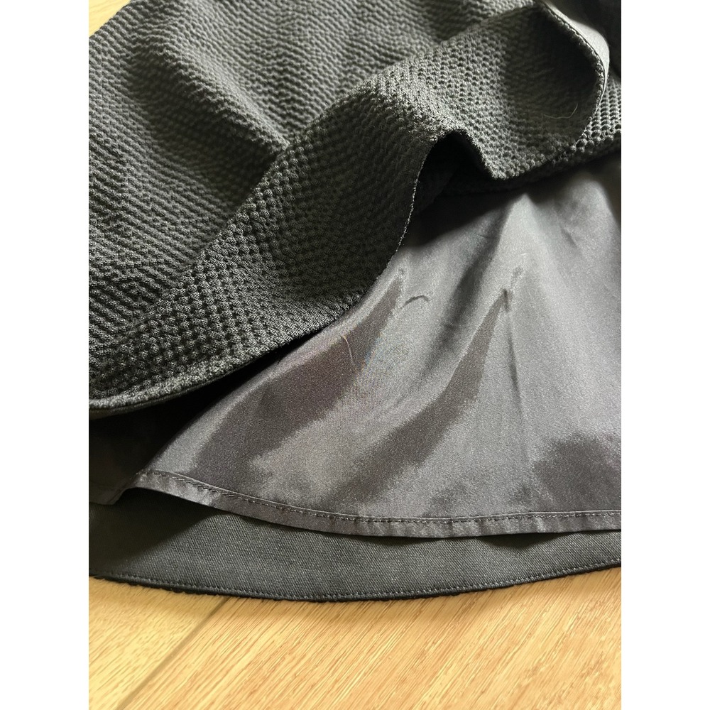 Classic Black Halter Skater Dress - Picture 7 of 12